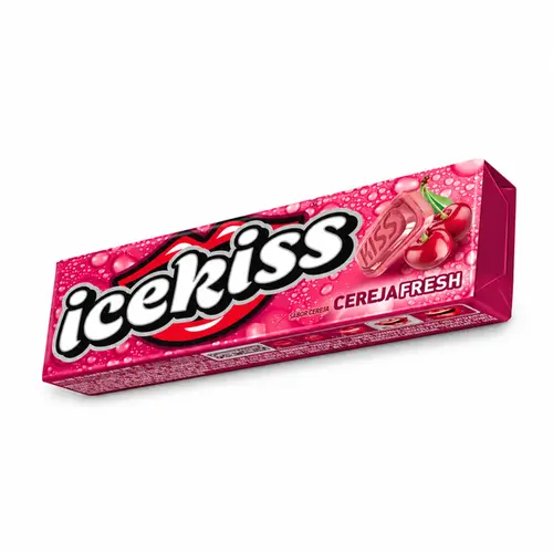 Drops Bala Icekiss Cereja Fresh Duro 29g