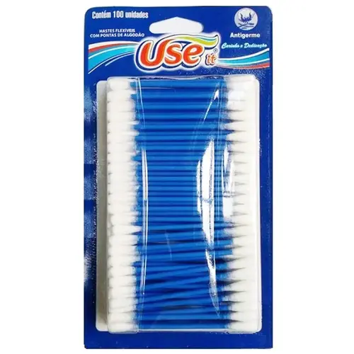 Hastes Flexíveis Use It Blister 120 Unidades
