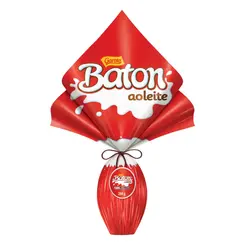 Ovo de Pascoa Baton Choco Ao Leite 204G