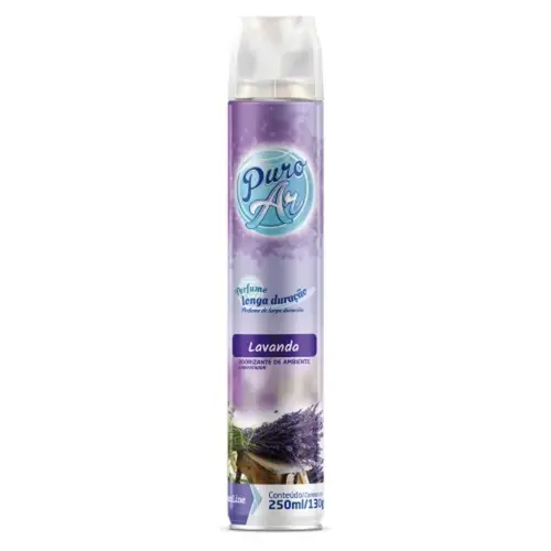 Odorizante Ambiente Neutralizador Puro Ar de Lavanda 250ml