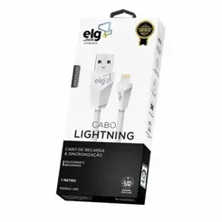 Cabo Lightning Para Recarga E Sincronizacao Elg 1 Metro L810