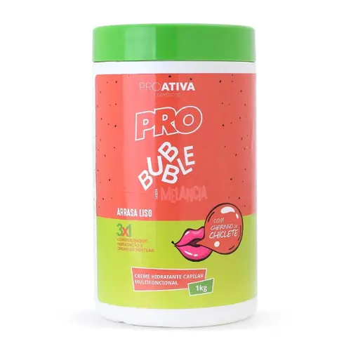 Creme de Tratamento Pro Ativa Bubble Melancia 1kg