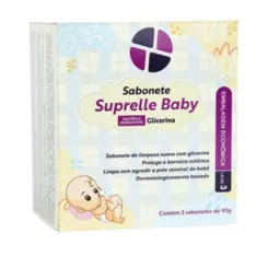 Sabonete Suprelle Baby 90g c/3 und