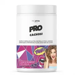 Creme de Tratamento Pro Ativa Cachos 1kg