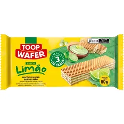 Biscoito Toop Wafer Limão 60g