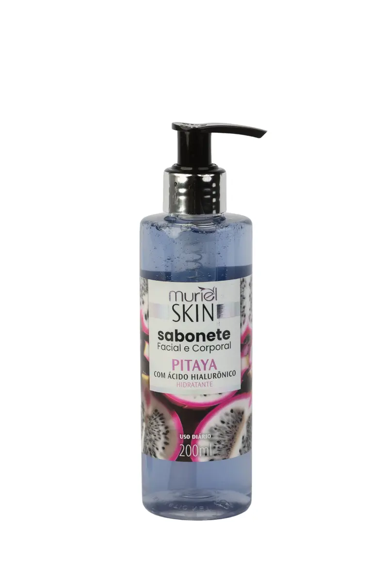 Sabonete Liquido Facial E Corporal Muriel Skin Pitaya 200Ml