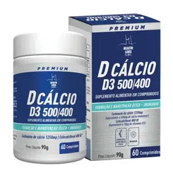 D Cálcio D3 500/400 Adulto 60 Comprimidos