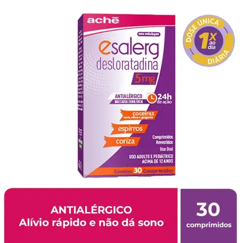 ESALERG 5MG C 30 COMP
