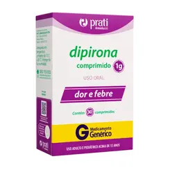 Dipirona 1000mg 30 Cps