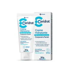 Creme Corporal e Facial Hidratante Ceridrat 50g