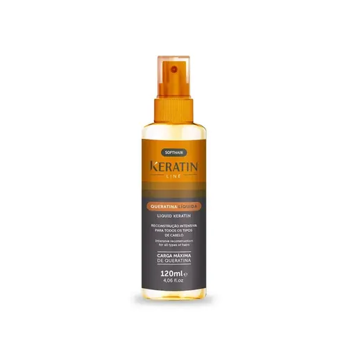 Keratina Líquida Soft Hair Keratin Line 120ml