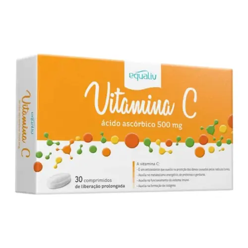 Vitamina C Equaliv 500mg 30 comprimidos