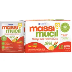 Massimucil Laranja 10 sachês 7g cada