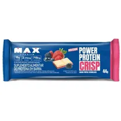 Power Protein Crisp Bar Frutas Vermelhas 44g