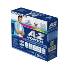 Multivitaminico A-Z Premium Homem com 60 comprimidos