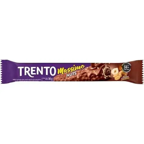 Chocolate Wafer Trento Massimo Nuts 25g