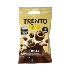 Wafer Trento Bites Avelã Ao Leite 40g