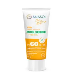 Protetor Solar Facial Todo Santo Dia Antibrilho FPS60 Anasol 40g