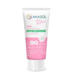 Protetor Solar Facial Todo Santo Dia Antioleosidade Clareador FPS90 Anasol 40g