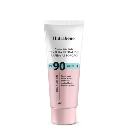 Protetor Solar Facial FPS90 Hidrabene 50g