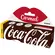 Hidratante Labial Carmed Coca-Cola Marrom 10g