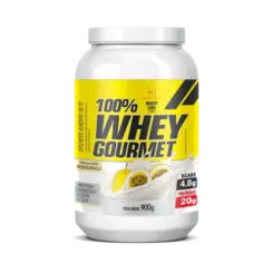 100% Whey Gourmet Protein 900 g Mousse de Maracuja Health  Labs