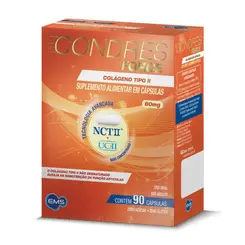 Condres Force 80mg Colágeno Tipo II NCT II + UC-II com 90 Cápsulas