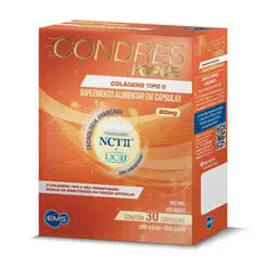 Condres Force Colágeno Tipo II NCT II + UC-II com 30 Cápsulas