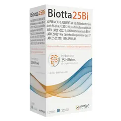 Suplemento Alimentar Biotta 25 Bi 10 Cápsulas