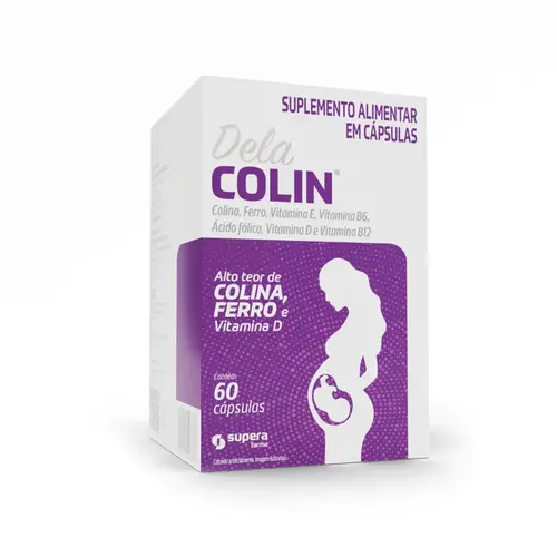 DelaColin com 60 Cápsulas