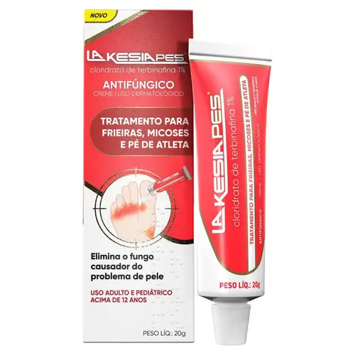 Lakesia Pés Creme Antifúngico 20g