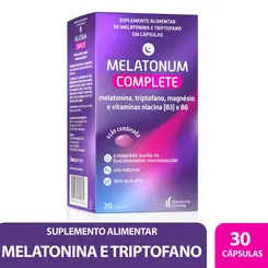 Melatonum Complete com 30 Cápsulas
