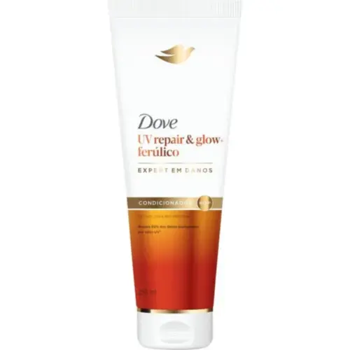 Condicionador Dove UV Repair Glow + Ferúlico Expert 250ml
