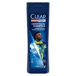Shampoo Anticaspa Clear Men Hidratação Campeã 400ml
