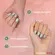 Esmalte Verde Risqué Bridgerton Cortejo no Jardim Cremoso 8ml