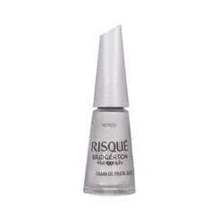 Esmalte Metálico Risqué Bridgerton Dama de Prata 8ml