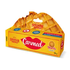 Hidratante Labial Carmed Stranger Things Waffle Incolor 10g