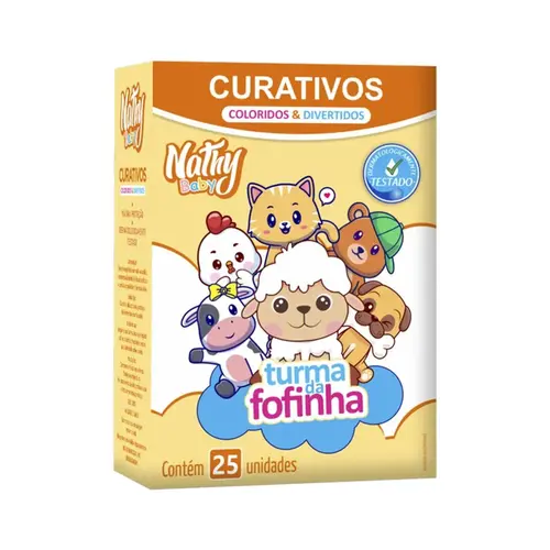 Curativos Nathy Baby Turma da Fofinha 25un