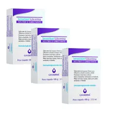Sabonete Sensiskin Derma Glicerina 100g c/3 und.