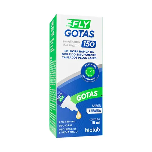 Fly Gotas 150mg/ml Sabor Laranja com 15ml