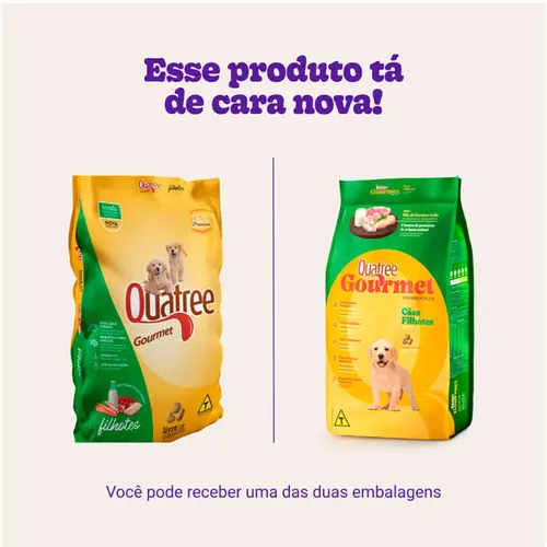 Ração Quatree Gourmet Cães Filhotes 10,1 kg