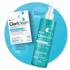 Clariclean Concentrado Gel 300gr + Sabonete 80gr