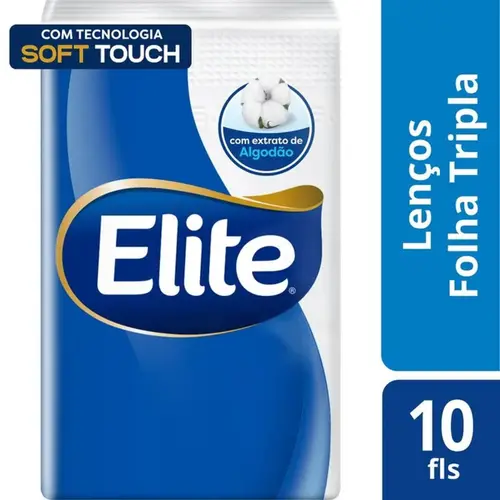 LENCO SOFTYS ELITE FOLHA TRIPLA 1UN C/10
