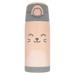 Garrafa Térmica Parede Dupla Gummy Pêssego Buba 400ml