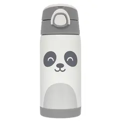 Garrafa Térmica Parede Dupla Gummy Off White Buba 400ml