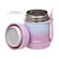 Pote Térmico Buba Inox com Talher Degradê Rosa 320ml