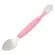 Colher Raspa Fruta Bebê 2 em 1 Rosa Buba