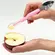 Colher Raspa Fruta Bebê 2 em 1 Rosa Buba