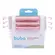 Kit 3 Potes Hermticos Buba Com Trava Antivazamento Rosa
