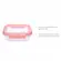 Kit 3 Potes Hermticos Buba Com Trava Antivazamento Rosa